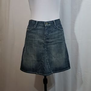 EUC No. 67 Blue Vintage Seamed Denim Skirt Size 6